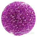 Perles de poney à gros trous en plastique multicolore 6x9 mm Classic